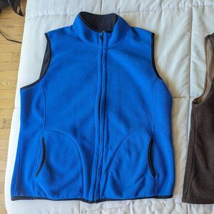 Reversible Vest ~ Karen Scott Sport ~ Blue/Black ~ Large